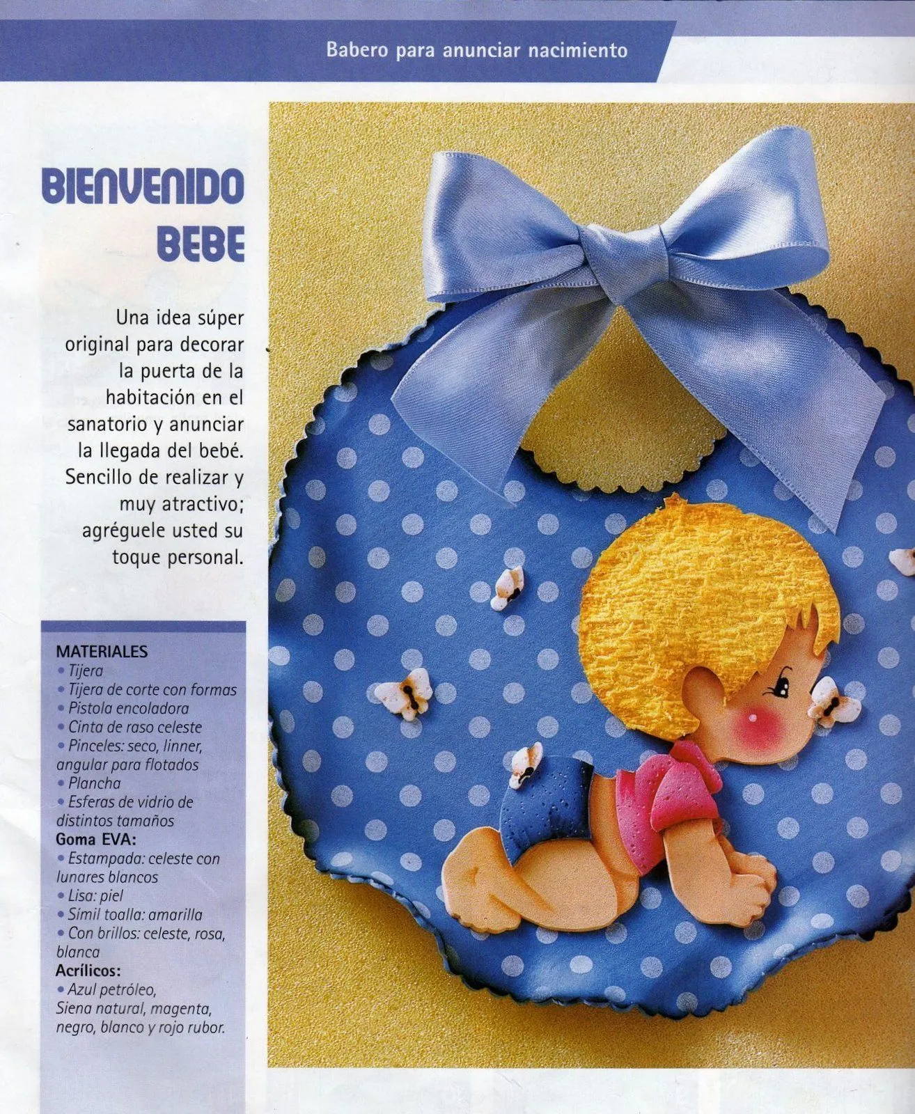 Recuerdos de baby shower para niño paso a paso - Imagui