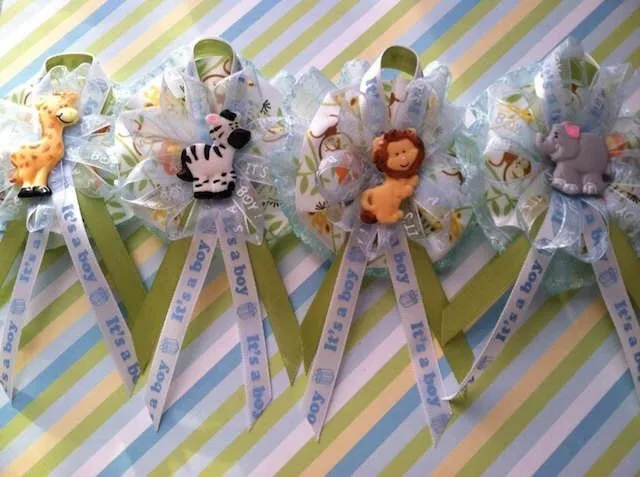 Recuerdos para baby shower de tema animales Recuerdos para baby shower de tema animales
