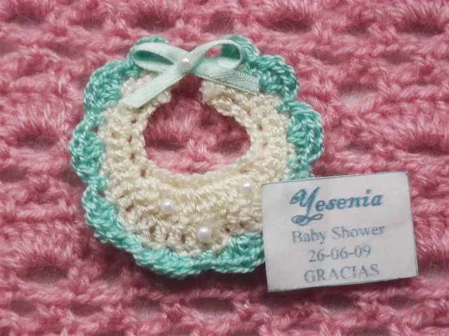 6 recuerdos para bautizos tejidos a crochet de la mano de Patty ...