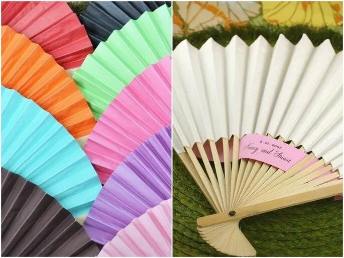 Recuerdos de boda originales: abanicos personalizados y más Recuerdos de boda originales: abanicos personalizados y más