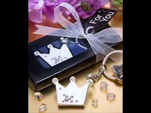 Recuerdos para Bodas, Quince Años con diseño de Corona - YouTube Recuerdos para Bodas, Quince Años con diseño de Corona - YouTube