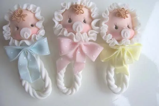 Recuerdos de baby shower en ceramica - Imagui