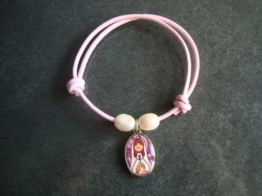 Pulseras primera comunión - Imagui