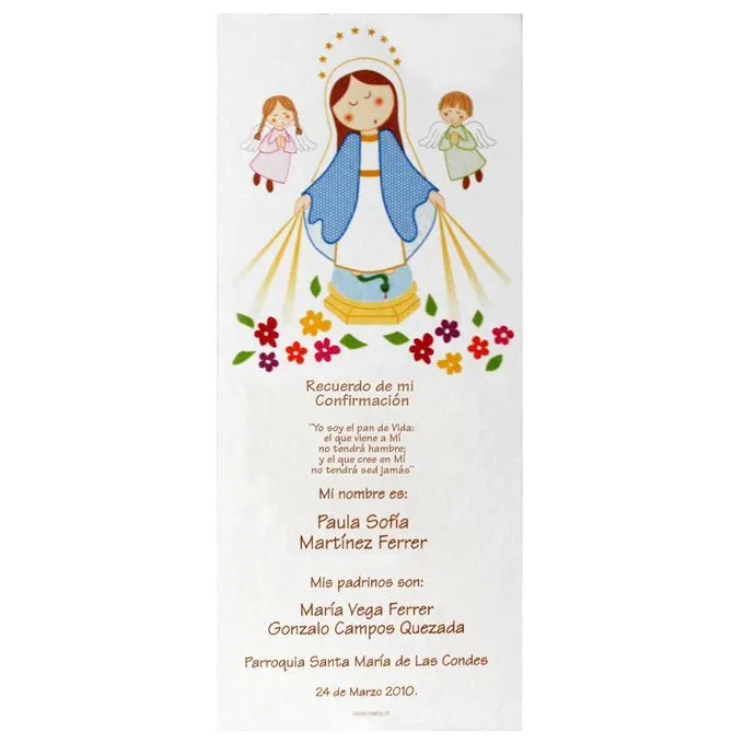 Recuerdos confirmacion catolica para imprimir gratis - Imagui ...
