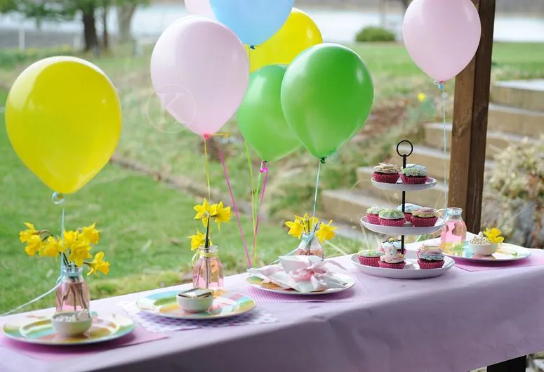 Con encanto . . .: Mesa de cumpleaños con toques vintage Con encanto . . .: Mesa de cumpleaños con toques vintage