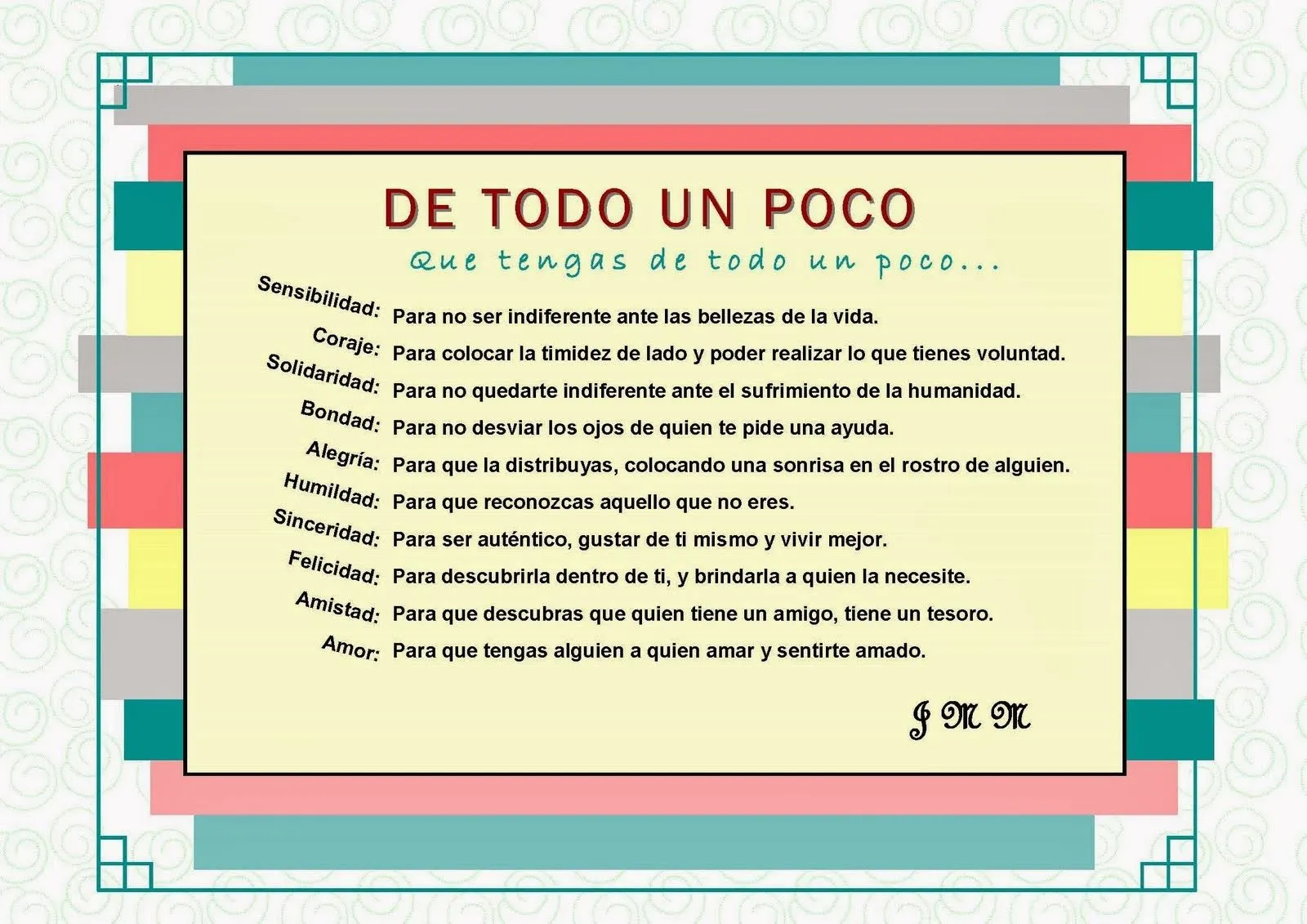 RECUERDOS Y NUEVAS EXPERIENCIAS: DE TODO UN POCO RECUERDOS Y NUEVAS EXPERIENCIAS: DE TODO UN POCO