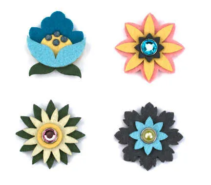 Recuerdos para fiestas de 15 años: solaperos de flores | Chica de 15
