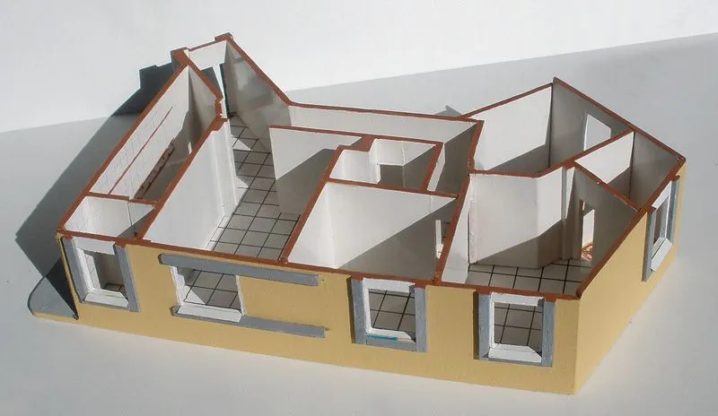 Maquetas de casas por dentro - Imagui