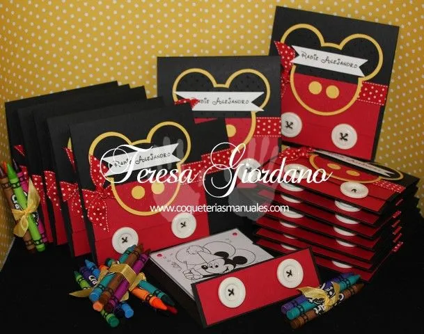 Articulos para fiesta de Mickey Mouse - Imagui