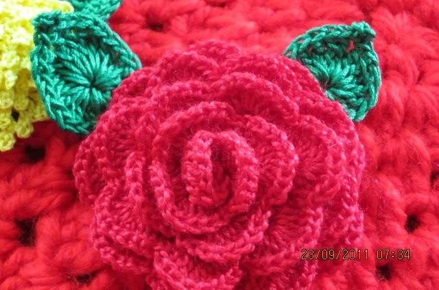 CROCHET FÁCIL: Flores y rosas | Mis tejidos son toda mi vida
