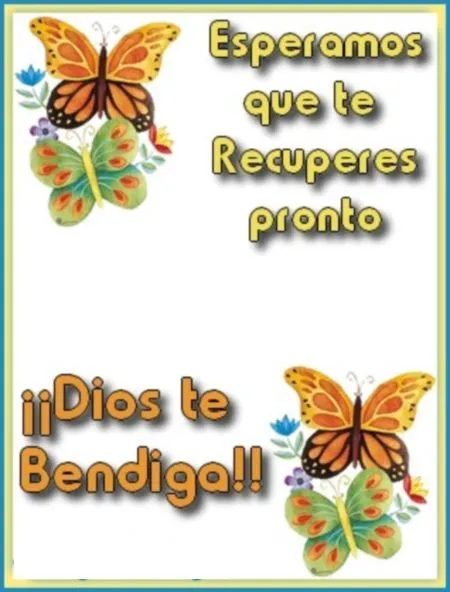 Recupérate pronto on Pinterest | Get Well Soon, Salud and Te Amo