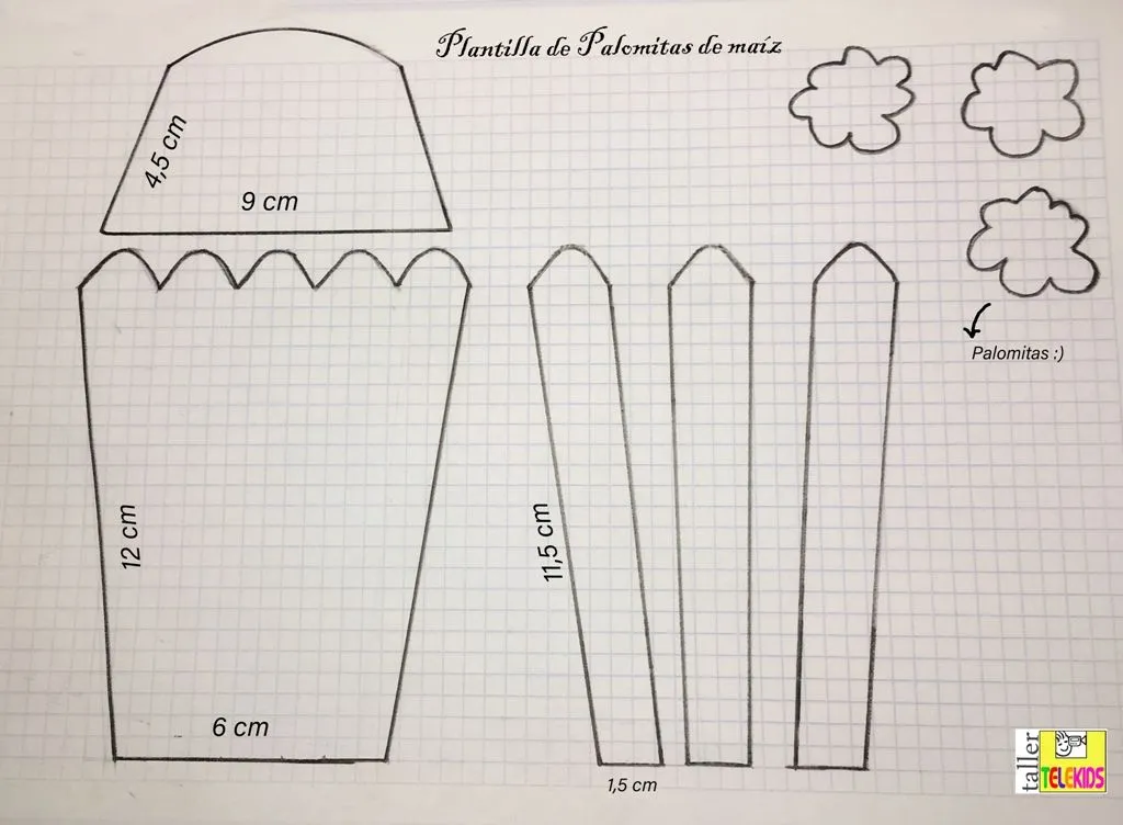 Recurso gratis: Tutorial Manualidades de Cine (plantillas incluidas) -  Taller Telekids