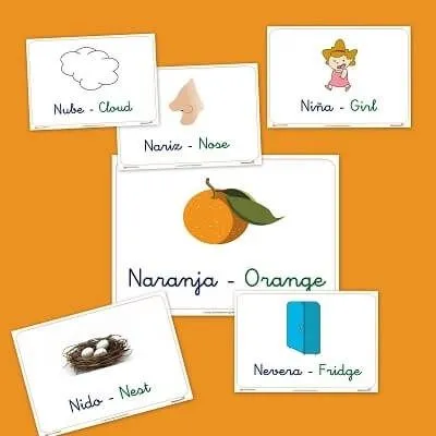 Recursos para el aula: Vocabulario en imágenes. Letra N - Educapeques Recursos para el aula: Vocabulario en imágenes. Letra N - Educapeques