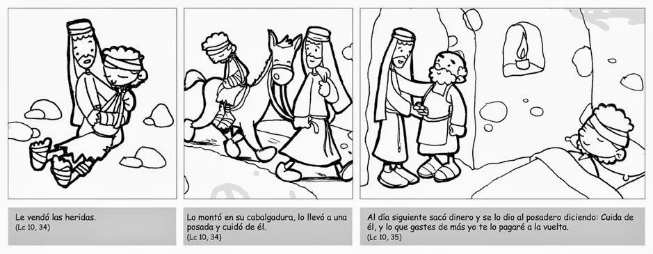 Recursos para mi clase: EL BUEN SAMARITANO (IMÁGENES)