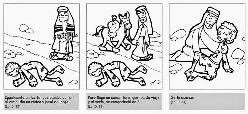 Recursos para mi clase: EL BUEN SAMARITANO (IMÁGENES)