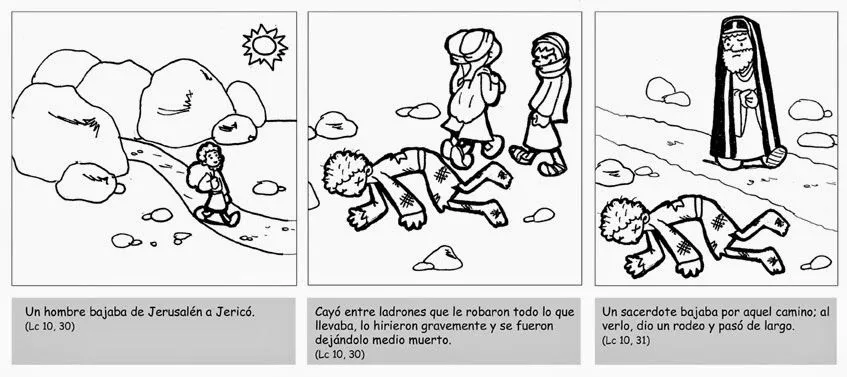 Recursos para mi clase: EL BUEN SAMARITANO (IMÁGENES)