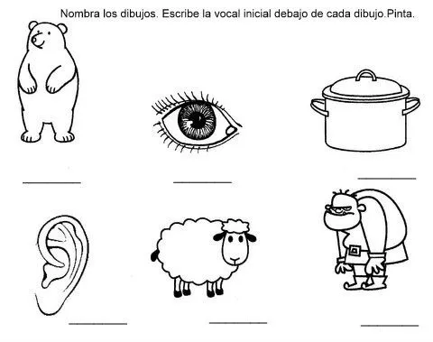 Mis recursos didácticos: Mis nuevas láminas para trabajar las vocales