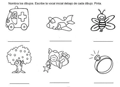 Mis recursos didácticos: Mis nuevas láminas para trabajar las vocales