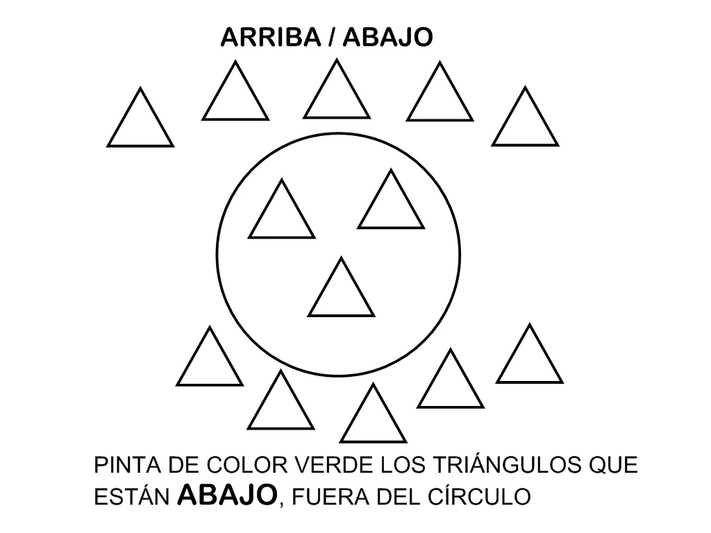 RECURSOS EDUCACIÓN INFANTIL: ARRIBA - ABAJO