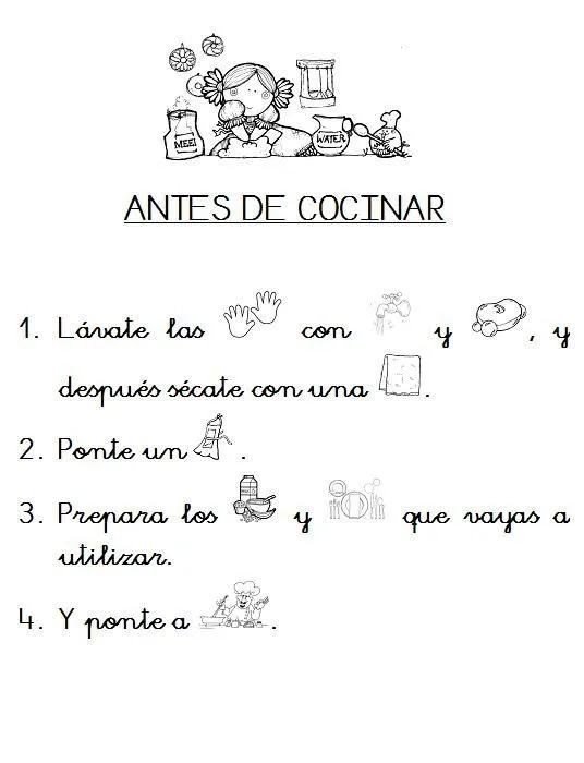 RECURSOS EDUCACION INFANTIL: Alimentos: Lecto-escritura ...