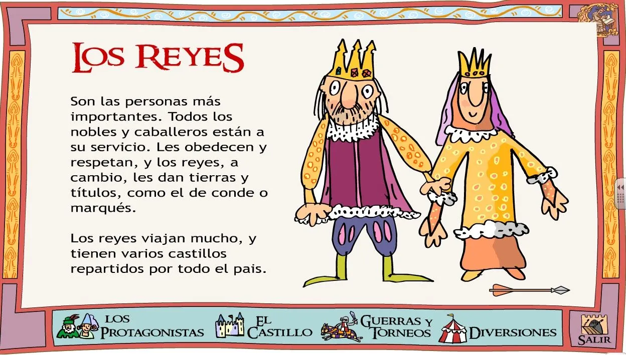 RECURSOS DE EDUCACION INFANTIL: CABALLEROS Y CASTILLOS