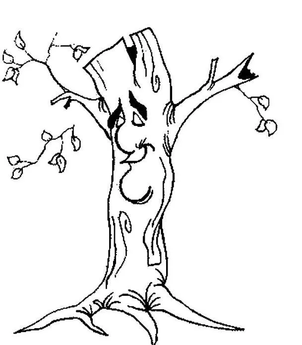 RECURSOS EDUCACION INFANTIL: Dibujos para colorear: ARBOLES DE OTOÑO RECURSOS EDUCACION INFANTIL: Dibujos para colorear: ARBOLES DE OTOÑO