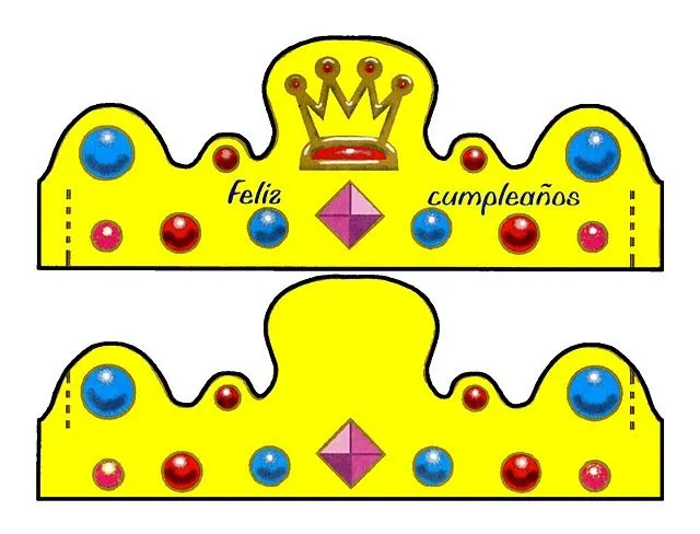RECURSOS DE EDUCACION INFANTIL: MODELOS DE CORONAS PARA LOS CUMPLES