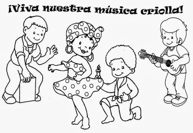 recursos para educación inicial: DIBUJOS PARA DÍA DE LA CANCIÓN ...