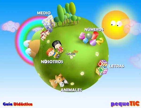 Recursos Educativos de Educación Infantil: "Planeta animado: PequeTic" Recursos Educativos de Educación Infantil: "Planeta animado: PequeTic"
