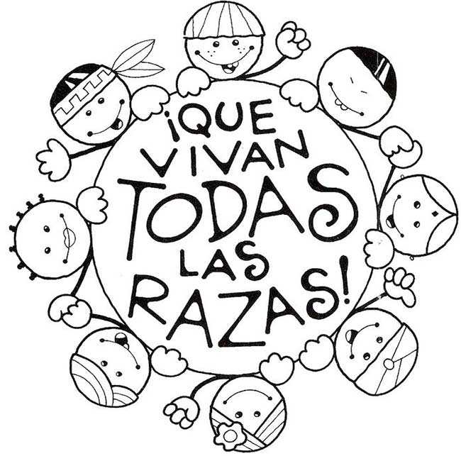 Colorear día de la Paz y día de la tolerancia 14