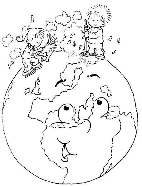 La Tierra - Medio Ambiente | Láminas para Colorear | Recursos ... La Tierra - Medio Ambiente | Láminas para Colorear | Recursos ...