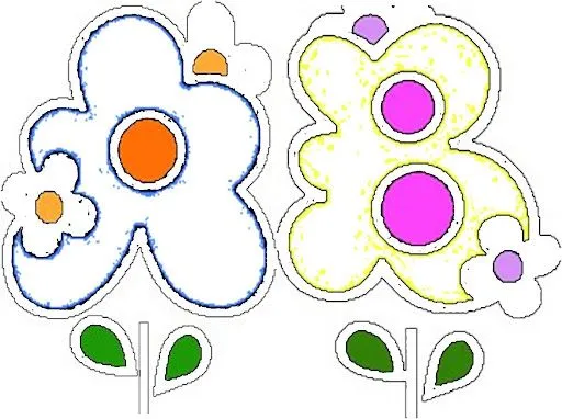 Recursos educativos: MOLDES DE LA LETRA FLOWER....MARILÚ Recursos educativos: MOLDES DE LA LETRA FLOWER....MARILÚ