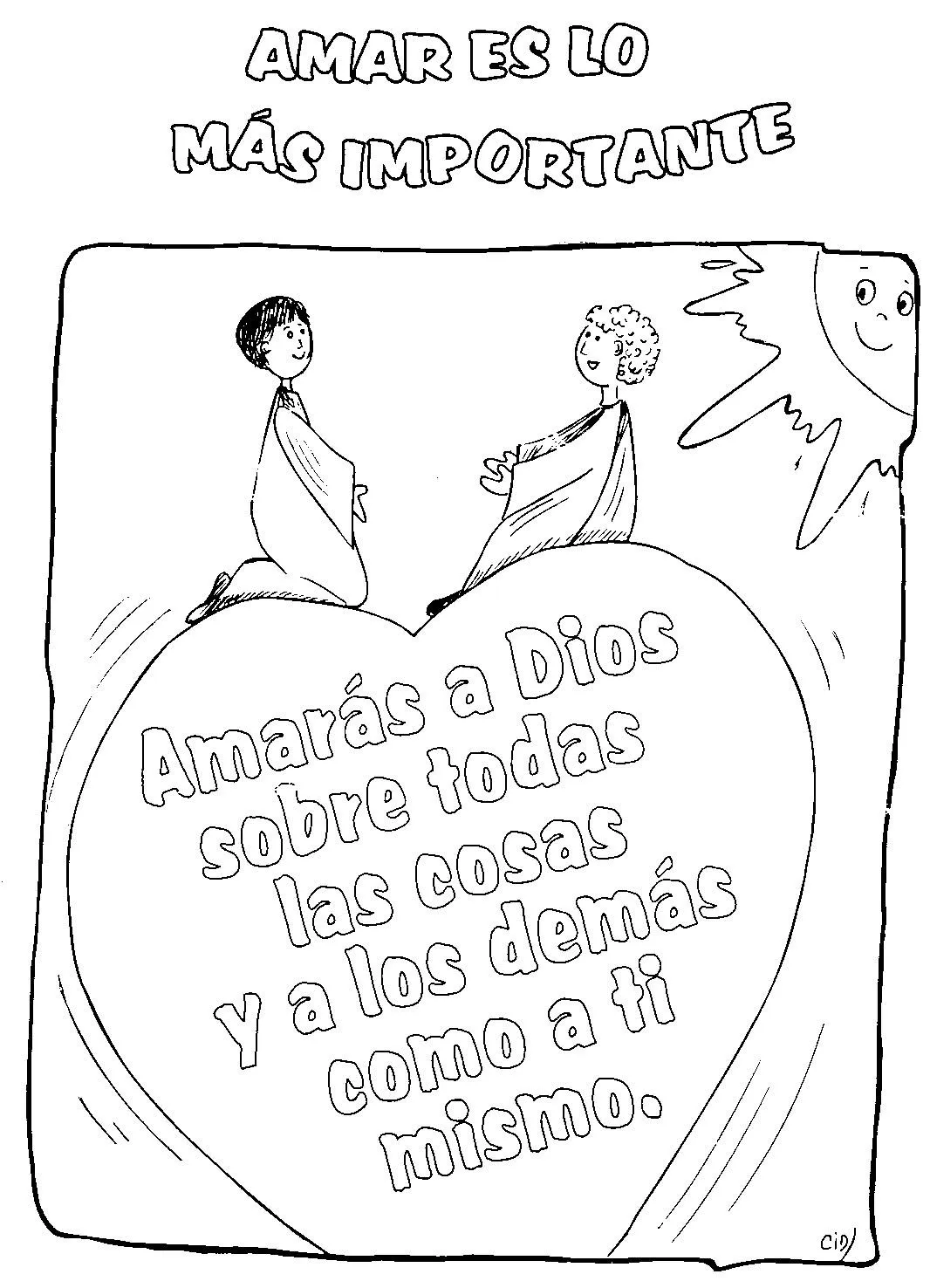 RECURSOS PARA LA ESCUELA DOMINICAL: Escuela Dominical - El Amor en la biblia - Imágenes para colorear RECURSOS PARA LA ESCUELA DOMINICAL: Escuela Dominical - El Amor en la biblia - Imágenes para colorear