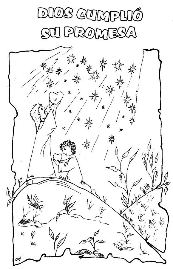 RECURSOS PARA LA ESCUELA DOMINICAL: Imagen de Abraham e Isaac para colorear RECURSOS PARA LA ESCUELA DOMINICAL: Imagen de Abraham e Isaac para colorear