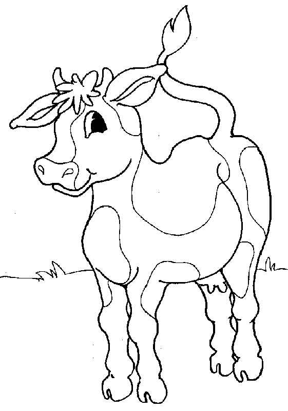 Imagenes para colorear de una vaca - Imagui Imagenes para colorear de una vaca - Imagui