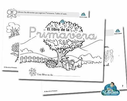 RECURSOS INFANTIL | El libro de la Primavera ~ La Eduteca