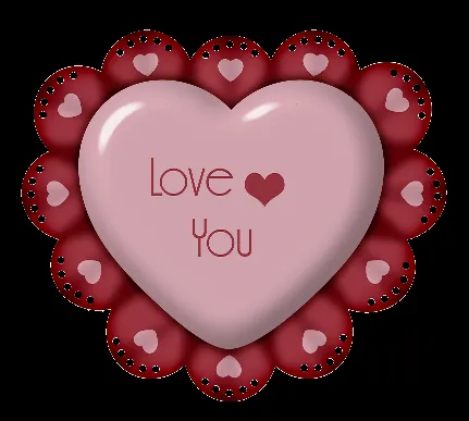 Recursos infantiles: Corazones rosas con borde Recursos infantiles: Corazones rosas con borde