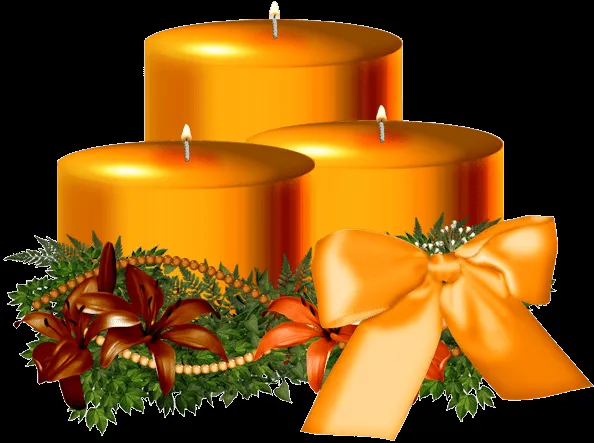 Recursos infantiles: Velas de Navidad PNG Candels Christmas