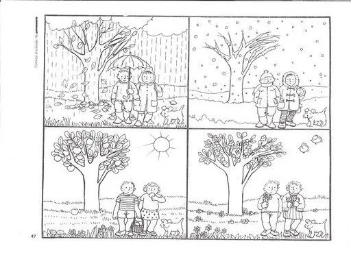 Para nuestros peques: Las estaciones