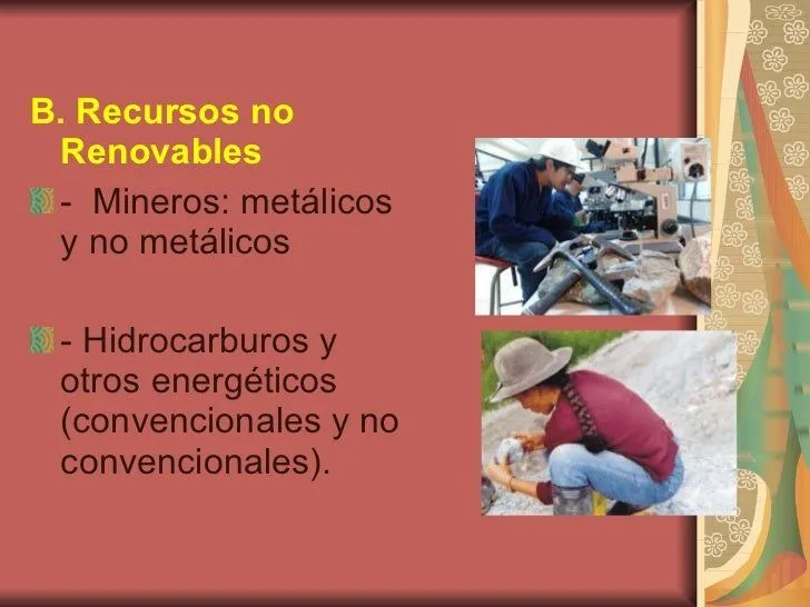 Recursos Naturales del Perú