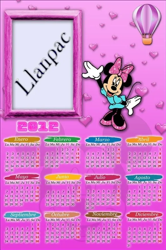 Recursos Photoshop Llanpac: 6 calendarios del 2011-2012 de Mickey ... Recursos Photoshop Llanpac: 6 calendarios del 2011-2012 de Mickey ...