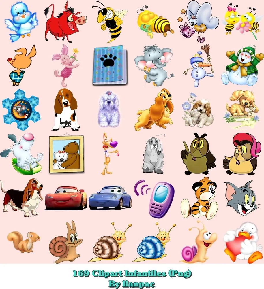 Recursos Photoshop Llanpac: Coleccion de Clipart Infantiles para ... Recursos Photoshop Llanpac: Coleccion de Clipart Infantiles para ...