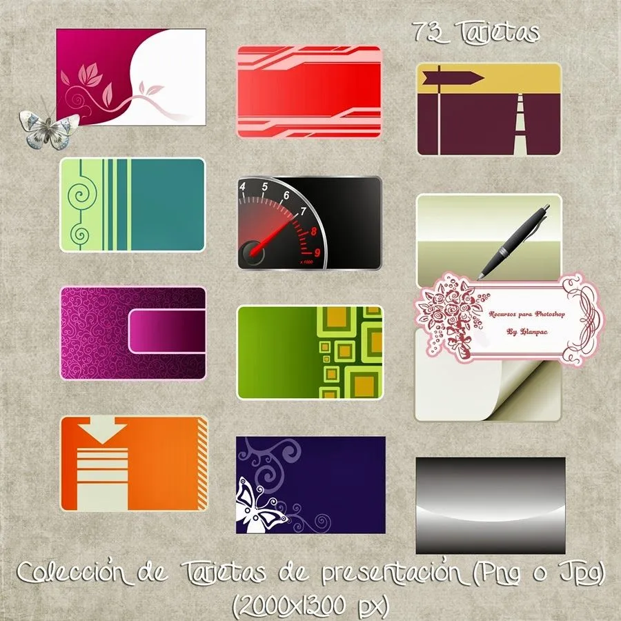 Recursos Photoshop Llanpac: Colección de Tarjetas de presentación ... Recursos Photoshop Llanpac: Colección de Tarjetas de presentación ...