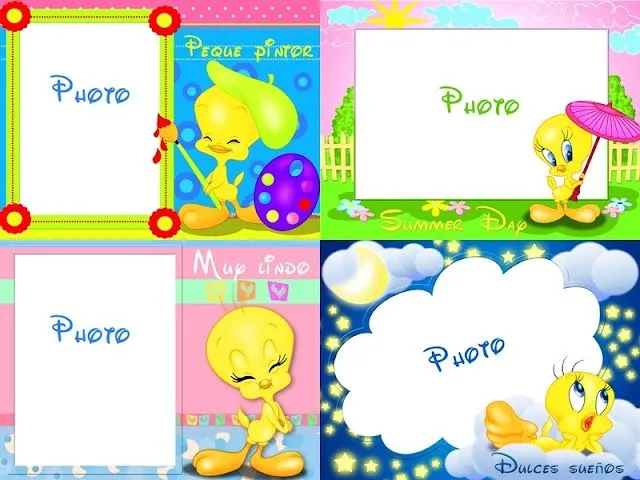 Recursos Photoshop Llanpac: 4 Marcos infantiles de Piolin para ... Recursos Photoshop Llanpac: 4 Marcos infantiles de Piolin para ...