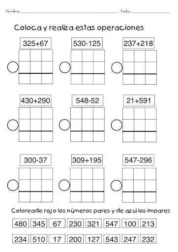RECURSOS PRIMARIA | Actividades variadas de matemáticas (Primer ...