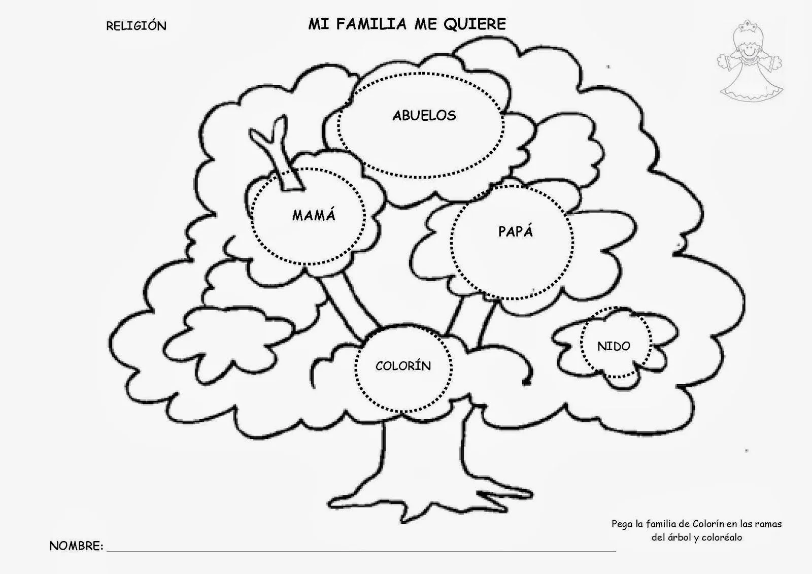 Recursos TIC para el aula de Infantil: ÁRBOL GENEALÓGICO