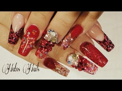 Red Nails - Natos Nails - Uñas Acrilicas - Acrylic Nails 2015 ... Red Nails - Natos Nails - Uñas Acrilicas - Acrylic Nails 2015 ...