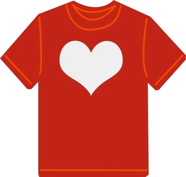 Red T-shirt Free vector in Open office drawing svg ( .svg ) format ... Red T-shirt Free vector in Open office drawing svg ( .svg ) format ...