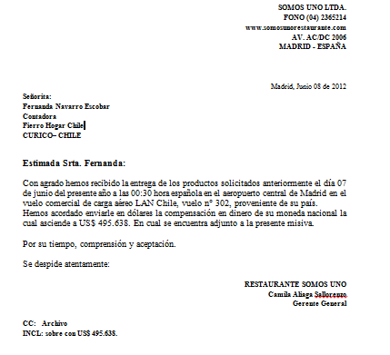 Redactar una carta - Imagui Redactar una carta - Imagui