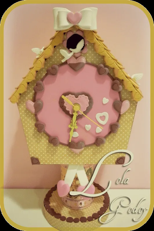 REDECORATE CON LOLA GODOY: RELOJ IMITACIÓN DE CUCO, SCRAPBOOKING ... REDECORATE CON LOLA GODOY: RELOJ IMITACIÓN DE CUCO, SCRAPBOOKING ...